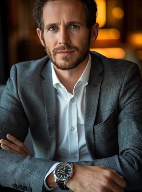 Sophisticated Businessman Portrait Sophisticated Businessman Portrait